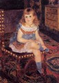 Georgette Charpentier Seated - Pierre Auguste Renoir