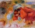 Study for 'The Croquet Game' - Pierre Auguste Renoir