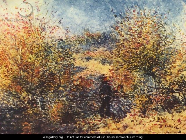 Spring Landscape - Pierre Auguste Renoir