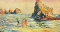Rocks in Guernsey - Pierre Auguste Renoir