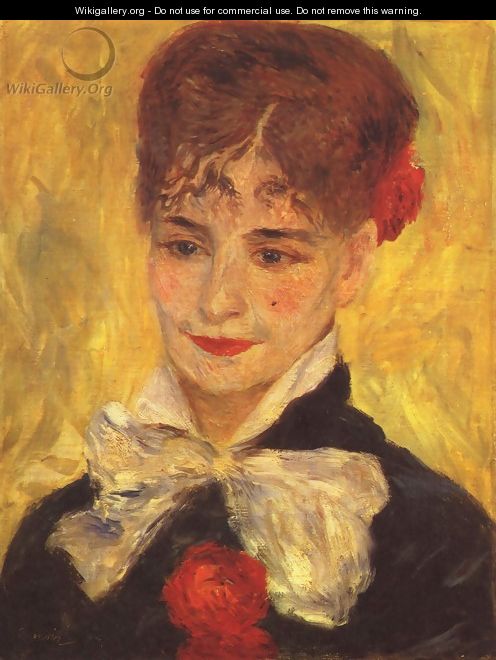 Portrait of Mme Iscovesco - Pierre Auguste Renoir