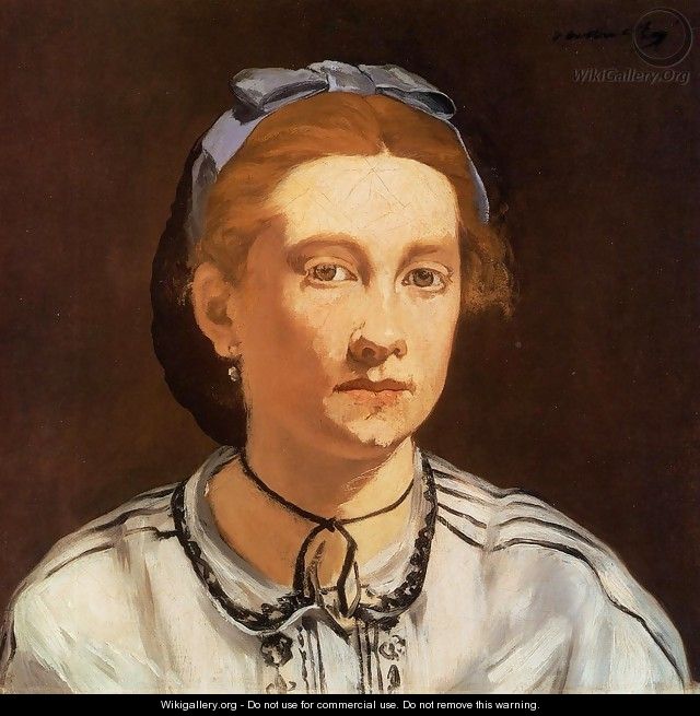 Portrait of Victorine Meurent - Edouard Manet