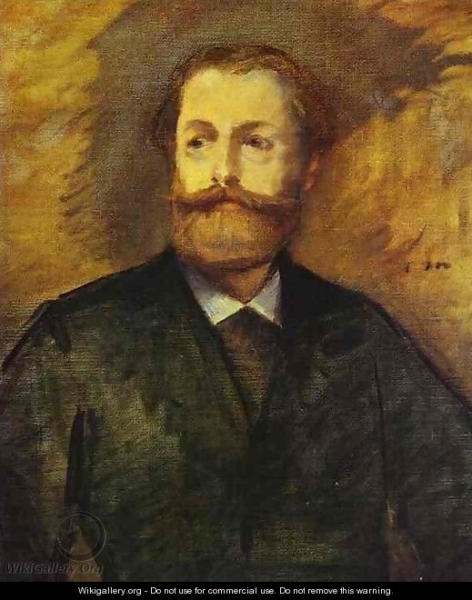 Portrait of Antonin Proust. Study - Edouard Manet