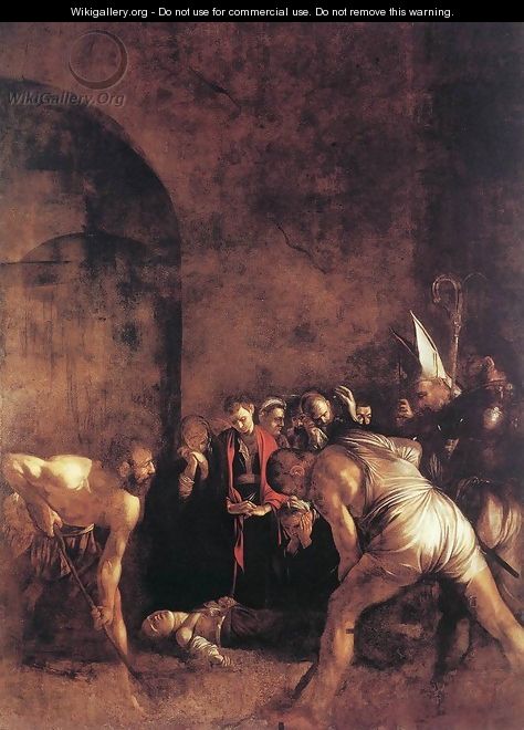 Burial of St Lucy - Caravaggio