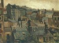 View of the Roofs of Paris 1 - Vincent Van Gogh
