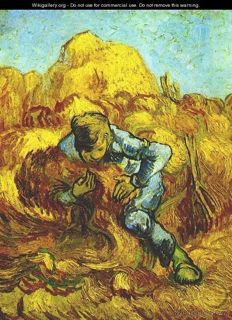 The Sheaf-Binder - Vincent Van Gogh