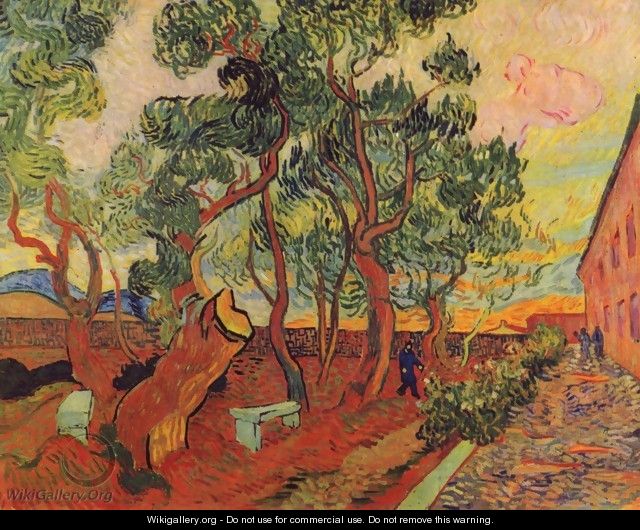 the park - Vincent Van Gogh