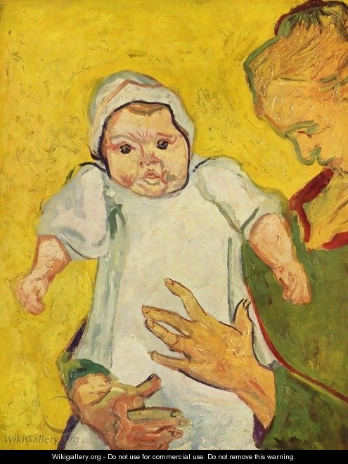 The Baby Marcelle Roulin 2 - Vincent Van Gogh