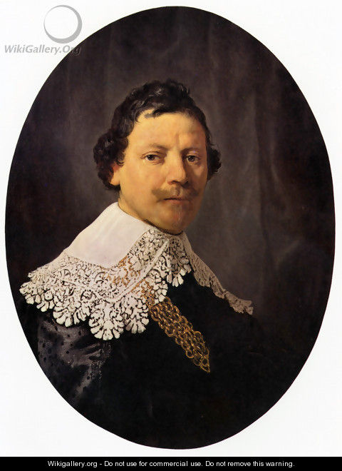 Portrait of Philips Lucasz 1635 - Rembrandt Van Rijn