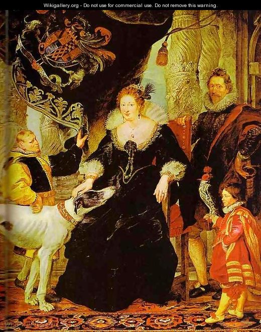 Portrait of Alathea Howard, Countess of Arundel, nee Talbo - Peter Paul Rubens