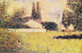House between the trees - Georges Seurat