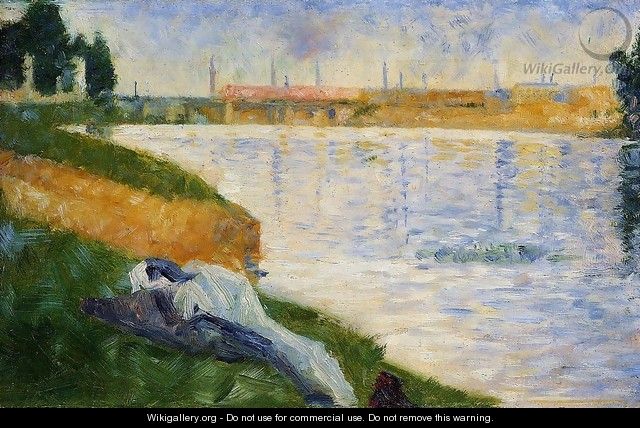 Bathing at Asnieres 3 - Georges Seurat