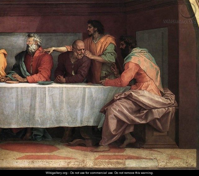 The Last Supper (detail) 3 - Andrea Del Sarto