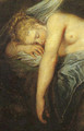 Jupiter und Antiope (detail 1) - Jean-Antoine Watteau
