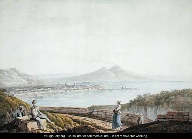 Naples from Posillipo - Jacob More