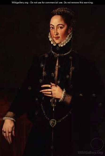 Portrait of the Marquesa of las Navas - Anthonis Mor Van Dashorst