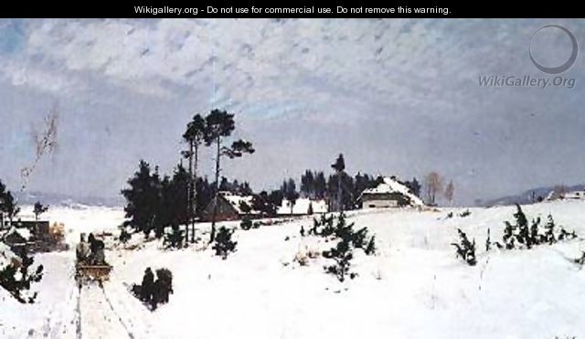 Winter at Brandenburg - Walter Moras