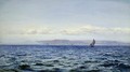 Light Breeze off Dodman at Mevagissey Cornwall 1881 - Henry Moore