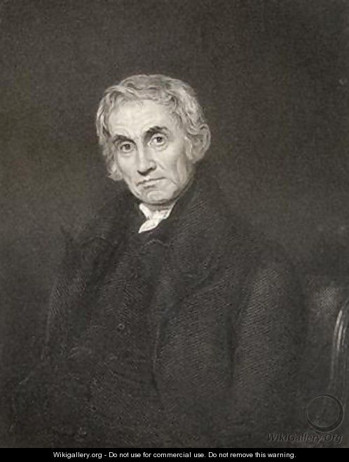 Samuel Drew engraved by R Hicks - (after) Moore, Joseph