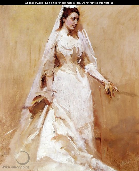 A Bride - Abbott Handerson Thayer