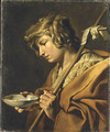 Johannes de Doper attributed to 1630-1650 - Matthias Stomer