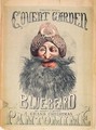 Poster for a Christmas pantomime of Blue Beard - Matthew "Matt" Somerville Morgan
