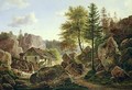 A Watermill in the Vosges near Ribanville 1836 - Carl Morgenstern