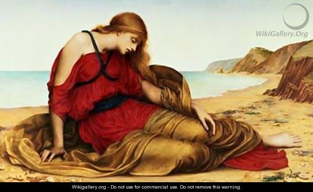 Ariadne in Naxos 1877 - Evelyn Pickering De Morgan