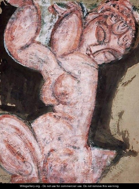 nude caryatid - Amedeo Modigliani