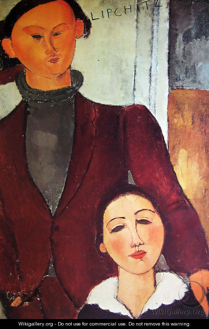 Jacques and Berthe Lipchitz - Amedeo Modigliani