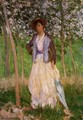 The Stoller (Suzanne Hoschede) - Claude Oscar Monet