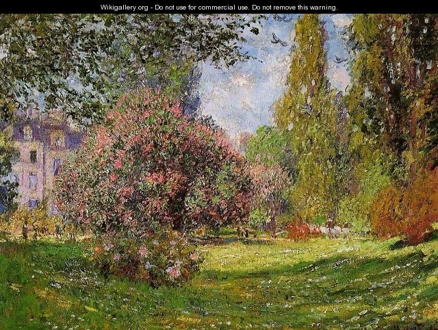 The Parc Monceau, Paris 1 - Claude Oscar Monet