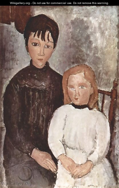Two girls - Amedeo Modigliani