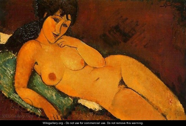 reclining nude 1917 - Amedeo Modigliani