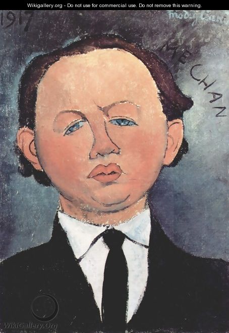 Portrait of the Mechanical - Amedeo Modigliani