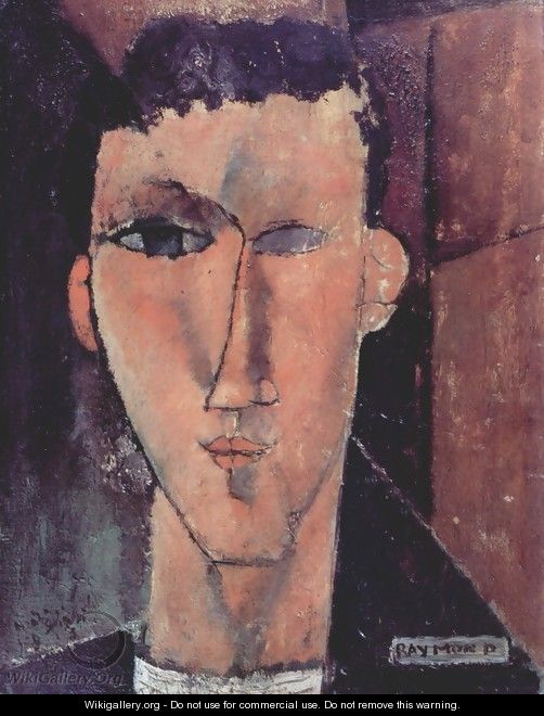 Portrait of Raymond Radiguet - Amedeo Modigliani