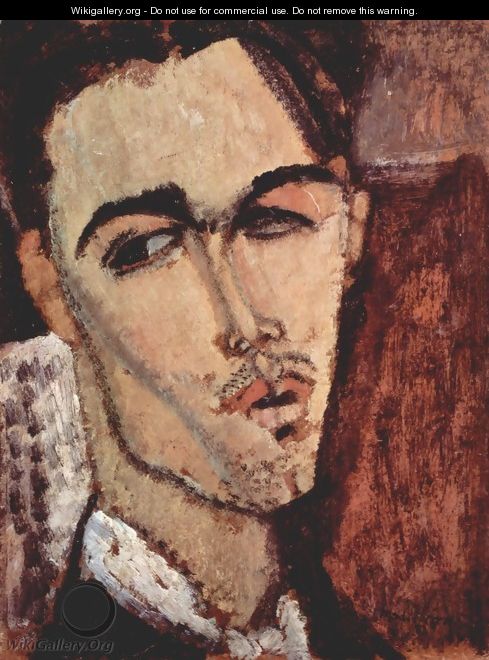 Portrait of Celso Lagar - Amedeo Modigliani