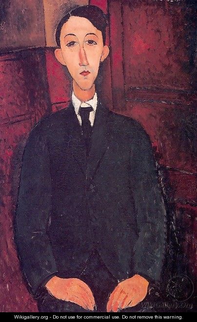 Portrait of a man - Amedeo Modigliani