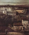 The village Gazzada view of the South-East at the Villa Melzi d'Eril, Detail 1 - Bernardo Bellotto (Canaletto)