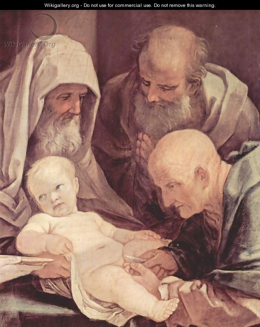 The circumcision of the Child Jesus, Detail 2 - Guido Reni