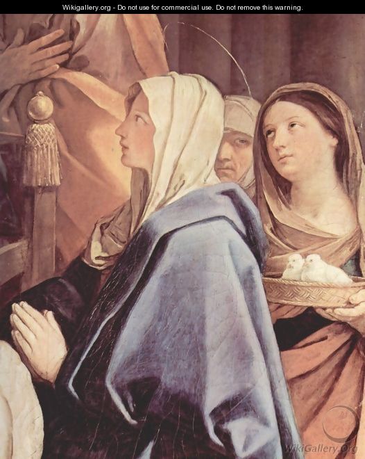 The circumcision of the Child Jesus, Detail 1 - Guido Reni