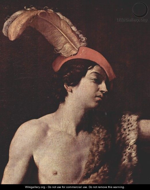 David with the head of Goliath, Detail - Guido Reni