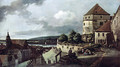 View from Pirna, Pirna, from the sun-stone fortress view - Bernardo Bellotto (Canaletto)