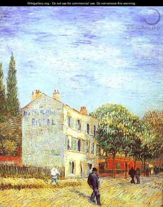 Restaurant Rispal à Asnières 1887 - Vincent Van Gogh