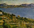 The sea at l'Estaque - Paul Cezanne