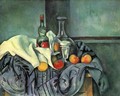 Still life with bottle and jug - Paul Cezanne