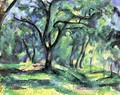 Small forest - Paul Cezanne