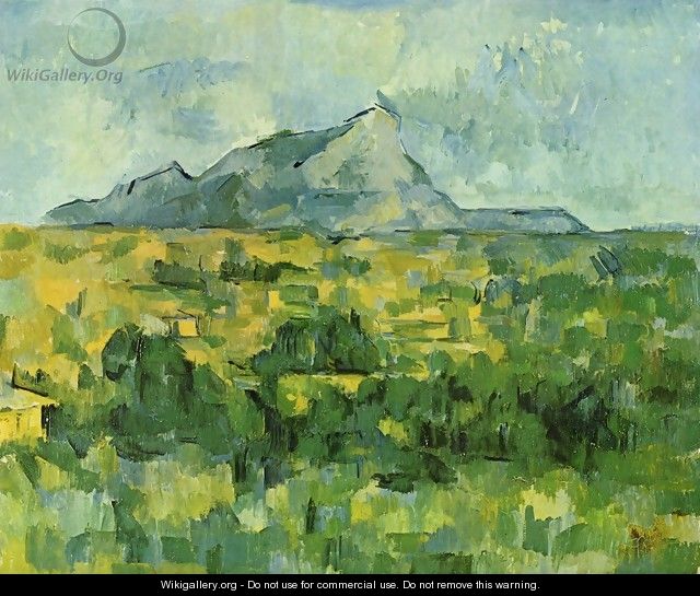Mont Sainte-Victoire 14 - Paul Cezanne