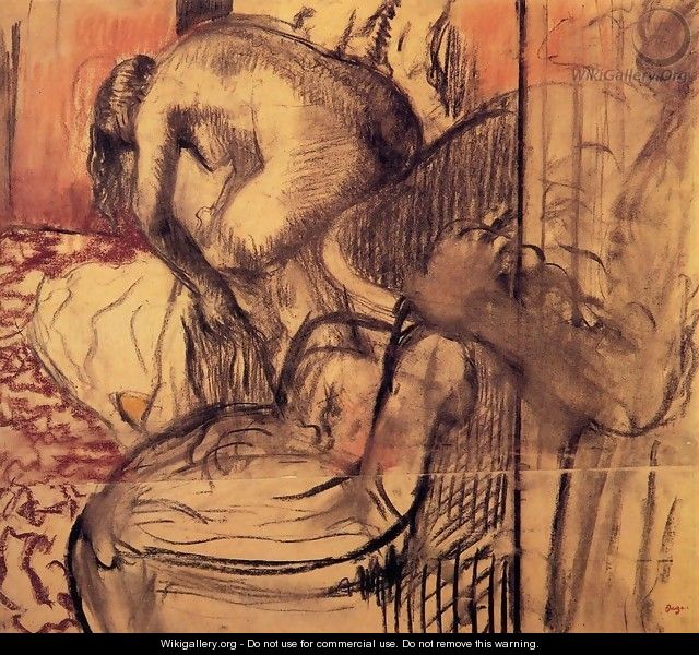 After the Bath 10 - Edgar Degas