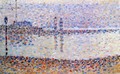 Study for 'The Channel at Gravelines' 1 - Georges Seurat